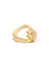 Saint Laurent Brass Loop Ring