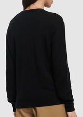 Saint Laurent Cashmere Blend Crewneck Sweater