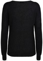 Saint Laurent Cashmere Blend Crewneck Sweater