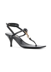 Saint Laurent Cassandra 60 leather sandals