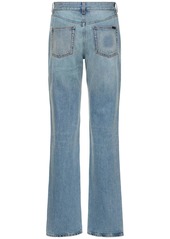 Saint Laurent Cassandre Cotton Denim Jeans