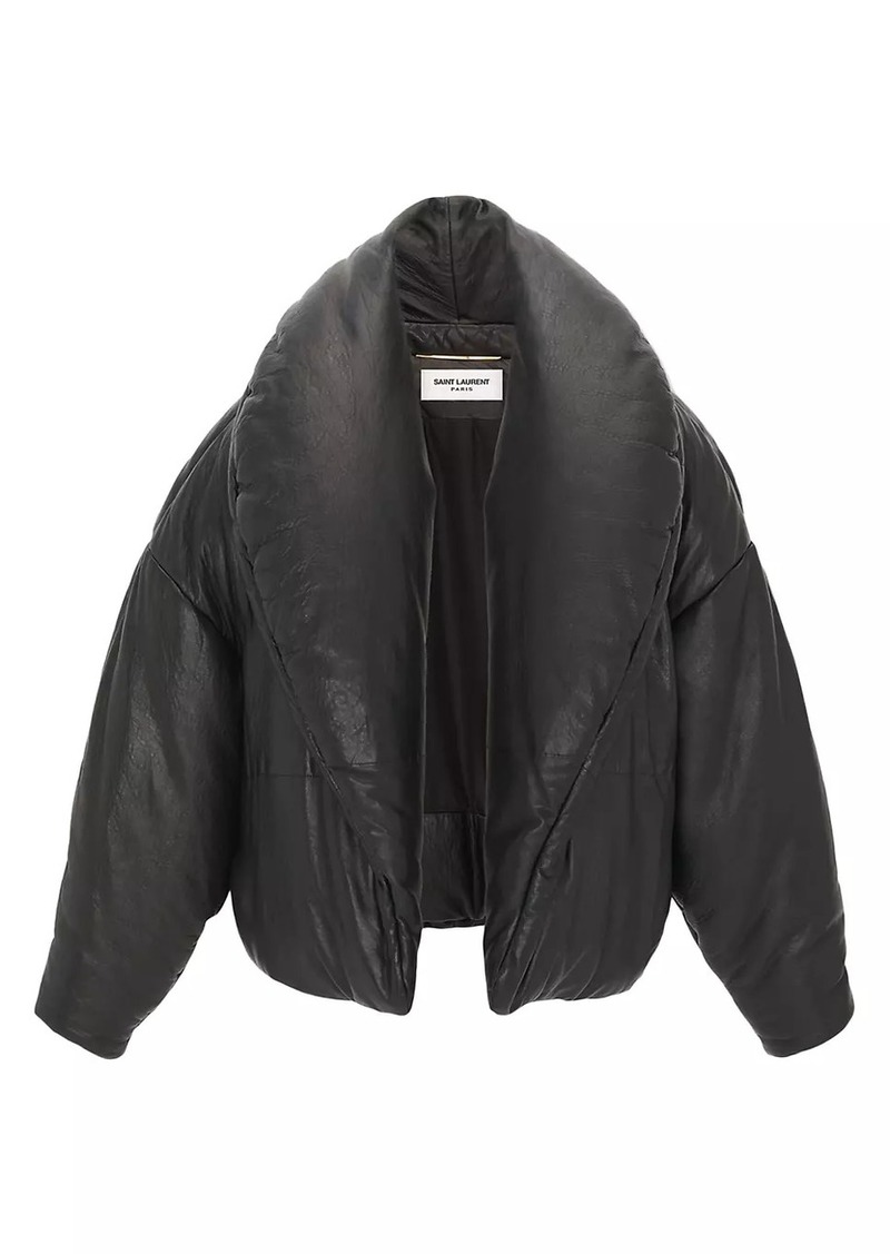 Saint Laurent Cassandre Puffer Jacket