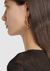 Saint Laurent Chunky Monogram Mono Earring