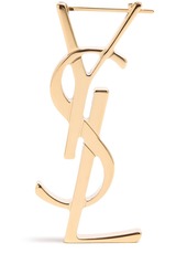 Saint Laurent Chunky Monogram Mono Earring
