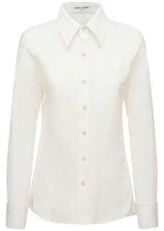 Saint Laurent Classic Cotton & Linen Shirt