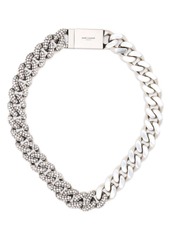 Saint Laurent curb-chain necklace