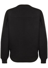 Saint Laurent Embroidered Cotton Sweatshirt