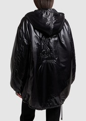 Saint Laurent Embroidered Nylon Jacket