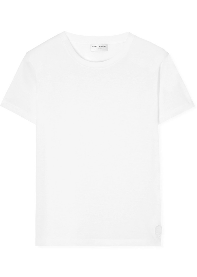 Essentials Appliquéd Cotton-jersey T-shirt