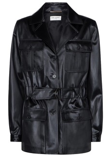 Saint Laurent Faux leather jacket