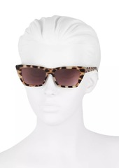 Saint Laurent Feminine Fashion Icons Mica 53MM Cat-Eye Sunglasses