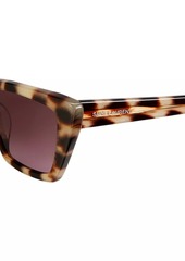 Saint Laurent Feminine Fashion Icons Mica 53MM Cat-Eye Sunglasses