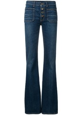 Saint Laurent mid-rised bootcut jeans