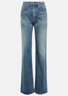 Saint Laurent High-rise flared jeans