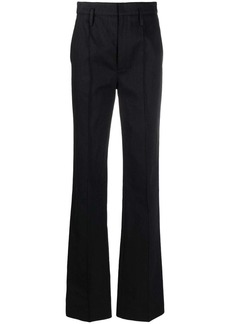 Saint Laurent high-waist straight trousers