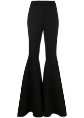 Saint Laurent high-waisted flared trousers