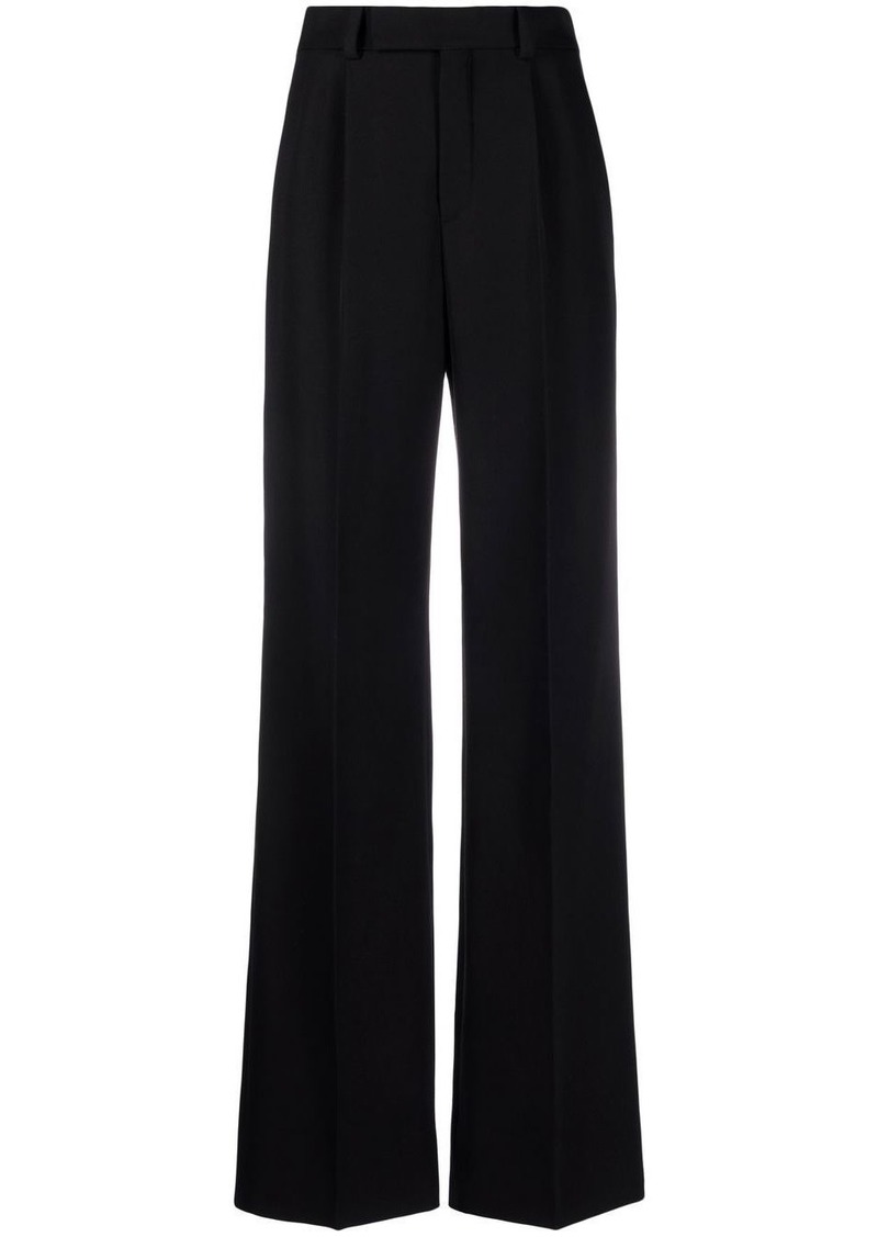 Saint Laurent high-waisted wide-leg trousers