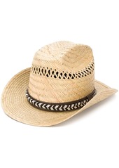 Saint Laurent Kate paille straw hat