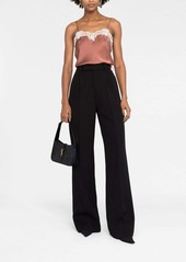 Saint Laurent lace-trim camisole top