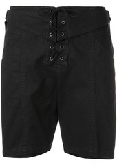 Saint Laurent lace-up shorts