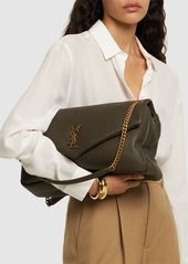 Saint Laurent Large Calypso Leather Shoulder Bag