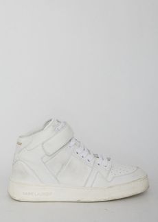 Saint Laurent Lax sneakers in washed-out effect leather