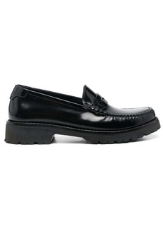 Saint Laurent Le Loafer high-shine finish flat shoes