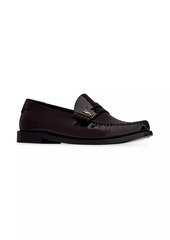 Saint Laurent Le Loafers Penny Slippers In Smooth Leather