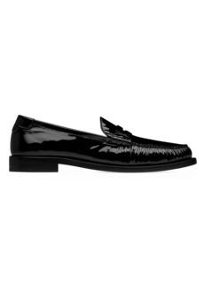 Saint Laurent Le Loafers Penny Slippers in Patent Leather