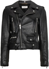 Saint Laurent leather biker jacket