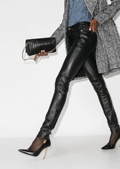 Saint Laurent leather skinny trousers