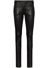 Saint Laurent leather skinny trousers