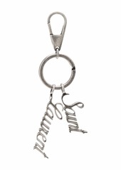 Saint Laurent logo charm keyring