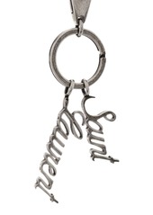 Saint Laurent logo charm keyring