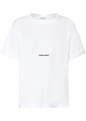 Saint Laurent Logo cotton T-shirt