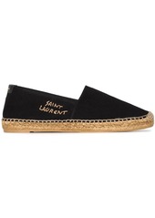 Saint Laurent logo-embroidered espadrilles