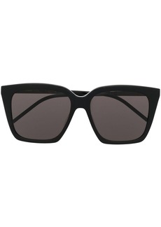 Yves Saint Laurent logo-plaque detail sunglasses