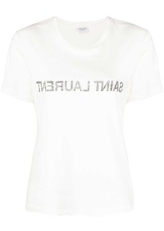 Saint Laurent logo-print short-sleeve T-shirt