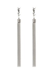 Saint Laurent LouLou chain tassel earrings