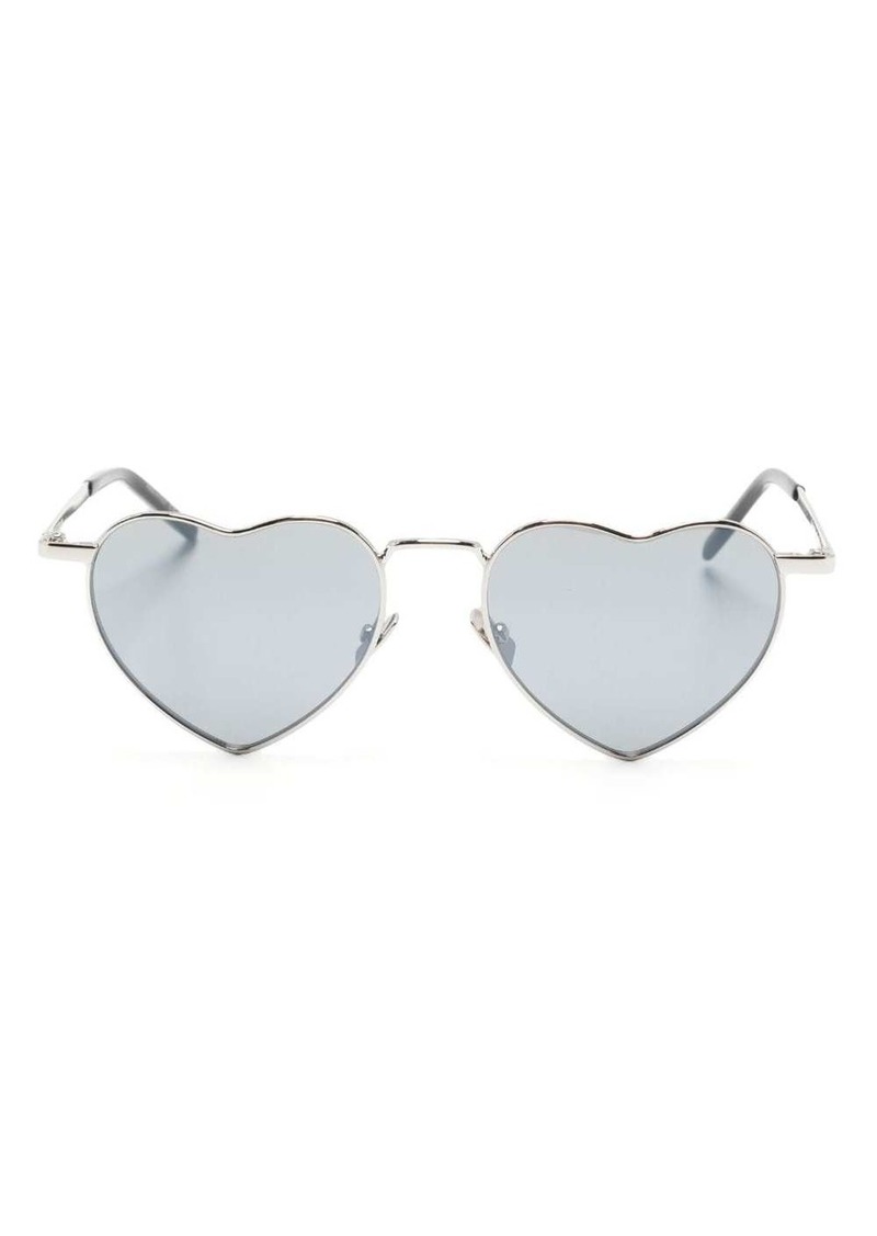 Saint Laurent Loulou heart-frame sunglasses