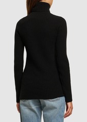 Saint Laurent Maille Wool & Cashmere Knit Sweater