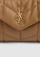 Saint Laurent Mini Toy Puffer Leather Shoulder Bag