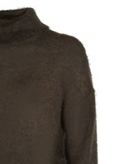 Saint Laurent Mohair Blend Turtleneck Sweater