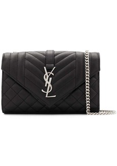 Saint Laurent envelope matelassé shoulder bag