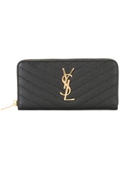 Saint Laurent Monogram zip-around wallet