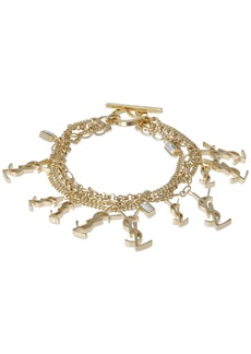 Saint Laurent Multi Strass Bracelet