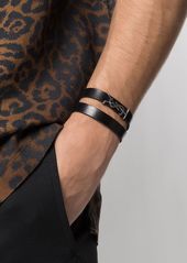 Saint Laurent Opyum double-wrap bracelet