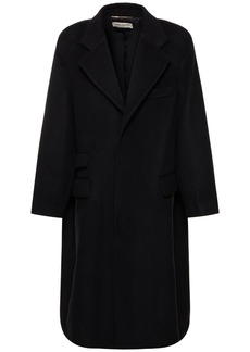 Saint Laurent Oversize Wool Blend Coat