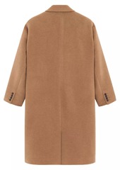 Saint Laurent Oversized Coat in Wool