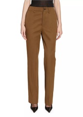 Saint Laurent Pants in Cotton Twill